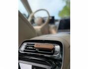 Teesa Car Fragrance Difuzér DUFT Tobacco&Vanilia – dřevěný difuzér do mřížky + 2 náplně