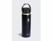 Hydro Flask 20 Oz Širokoúhlý Flex Sip Lid (591 ml) - Černá