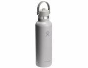 Hydro Flask HF-láhev 21 oz standardní ústí s flexibilním uzávěrem a brčkem, bříza