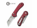 CIVIVI Nůž Elementum Utility Aluminium Burgundy C23039B-5