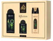 NoName SADA LATTAFA Affection EDP sprej 100ml + EDP sprej 20ml + DEO sprej 200ml