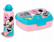 KIDS Sada 2 v 1 svačinový box a lahev na vodu Minnie Mouse / MN30011