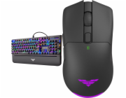 PREYON Klávesnice LONG Claw Brown (PLCB104B) + bezdrátová myš Preyon Owl (POW35B)