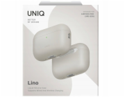 Uniq Silikonové pouzdro Lino pro AirPods Pro – béžové