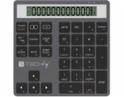Techly Bezdrátová numerická klávesnice s kalkulačkou BT/RF a USB