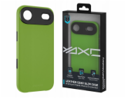 Yaxo Kožené pouzdro Gear Slim MagSafe pro iPhone 17 Air v tropické zelené barvě