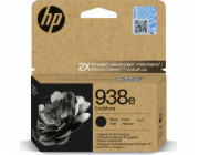 HP Originální černá inkoustová kazeta 938e EvoMore