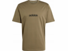 Adidas Pánské tričko Essentials Linear Single khaki JE900...