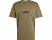 Adidas Pánské tričko Essentials Linear Single khaki JE9001 XL