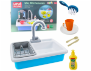 LeanToys Elektrický kuchyňský dřez s cirkulací vody, měnící barvu pod horkou vodou, 12 kusů.