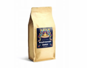 Świeżo Palona Čerstvě pražená kávová zrna Brazílie Cerrado Santos Natural 1kg
