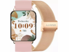Gravity Chytré hodinky Smartwatch růžovo-zlaté černé 2 ře...