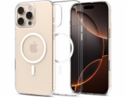 Spigen Pouzdro Thin Fit Mag MagSafe pro Apple iPhone 16 Pro Max, průhledné/bílé