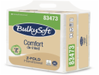 Bulkysoft Dvojité ručníky Comfort Z-Fold, celulóza, bílé ...