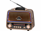Kruger&Matz Přenosné analogové solární rádio model KM0833