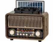 NoName Přenosné analogové solární rádio Kruger&Matz model KM0832