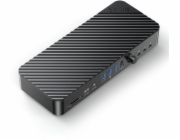 Orico Dokovací stanice/replikátor USB-C 10 Gbps, 2x DP 4K, HDMI 4K, PD 60W, 36x USB-A, SD karty, audio