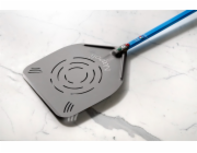 GI.METAL Gi.Metal Napoli obdélníková perforovaná lopatka na pizzu 36x36 cm s rukojetí 60 cm