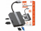 Zenwire USB HUB Hub USB-C 7v1 adaptér USB 3.0 HDMI 4K 60H...