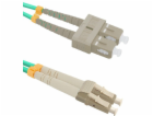 Qoltec Optický patchcord LC/UPC - SC/UPC MM 50/125 OM4 5m...