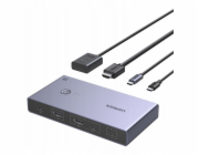 Ugreen CM731 2v1 USB-C + HDMI KVM přepínač