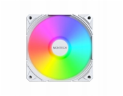 Montech Ventilátor Fan E28 ARGB PWM bílý 120mm