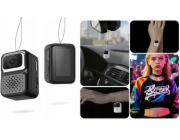 Xrec Mini digitální fotoaparát X3 2mp Video LCD 0.96 Přívěsek na klíče / X3 Černá