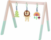 Tooky Toy TOOKY TOY Dětská posilovna Vzdělávací gymnastický stojan 3 ramínka