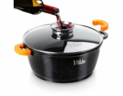 Vilde ŽULOVÝ HRNEC 5,8 L 28 CM S VÍČKEM S AROMATIZÉREM TERRUNA 199106