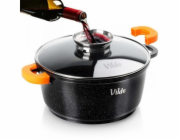 Vilde ŽULOVÝ HRNEC 4L 24CM S VÍČKEM S AROMATIZÉREM TERRUNA 199105