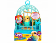 Little Live Pets MALÍ ŽIVÍ MAZLÍČCI MŮJ OPRAVDU OPRAVDOVÝ PTÁK A KLEC INDIA