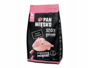 Pan Mięsko Suché krmivo pro kočky Kuře s králíkem (kotětem) křupavé XS 5 kg