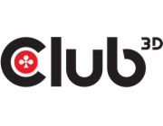Club3D Dokovací stanice USB-C 12v1, 2xHDMI, 2xDP, 2xUSB-C, 1xUSB-C PD, 3xUSB, 1xRJ45, 1x3.5mm, černá