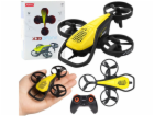 LeanToys Mini RC Drone Syma X36 Čtyřosá akrobacie Žlutá