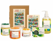 Your Natural Side Vánoční sada Option Natura Divine Polish s tělovým máslem s mangem a avokádem 120 g + obvazová mast na odřeniny a popáleniny 50 ml