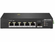 Hikvision Přepínač DS-3T0306HP/Bez napájecí jednotky