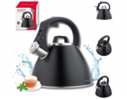 Klausberg Ocelová konvice s pískačkou 2,5 l KB-7952