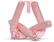 Glov Inovativní kulma na vlasy Satin CoolCurl bez tepelné úpravy + 2 kusy růžových gumiček do vlasů