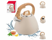 Klausberg Ocelová konvice s pískačkou 2,5 l KB-7954