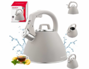 Klausberg Ocelová konvice s pískačkou 2,5 l KB-7953