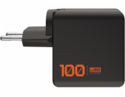 NoName Nabíječka UAG SRGE - 100W síťová nabíječka, 2x USB-C a USB-A, zástrčky EU, UK, US součástí balení (černá)