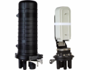 Alantec Vertikální spojka optických vláken pro 144 svárů KOMPLETNÍ (plně vybavená: svárové kazety, chrániče svárů, montážní prvky, smršťovací bužírky) ALANTEC - ALANTEC