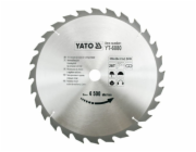 Yato Kotoučová pila na dřevo 350x30mm 28z YT-6080