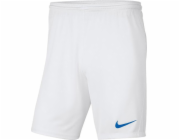 Nike Dívčí kraťasy Y Park III BV6865 104 BV6865 104 bílé S (128-137cm)