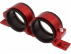 TurboWorks Držák palivového čerpadla 2x60mm červený