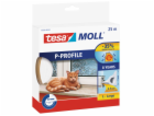 Tesa Gumové těsnění 9mm P-profil bílé 25m (0539102)