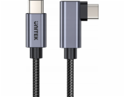 Unitek USB-C - USB-C kabel 5 m stříbrný (C14123BK-5M)