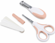 Nuvita Nuvita, sada kosmetických nehtů: nůžky, kleště a 5 pilníků, anglická růže