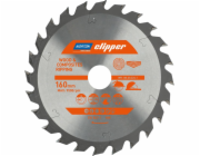 Norton Clipper KRUHOVÁ PILA NORTON 160 mm x 20 mm x 24 oz DŘEVO A KOMPOZITY ATB (1,8 / 1,2) N70184608040