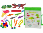 LeanToys Sada hraček s dinosaury na potápění